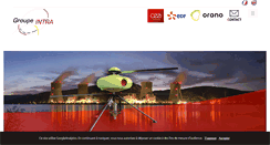Desktop Screenshot of groupe-intra.com